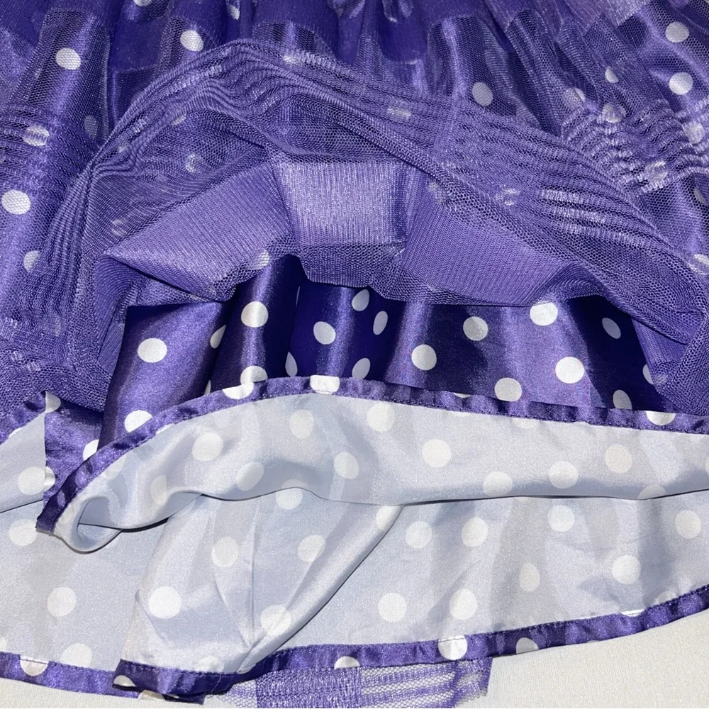 CHILDREN'S PLACE Girl's Purple Tutu Skirt Size Large 10/12 - Picture 5 of 6